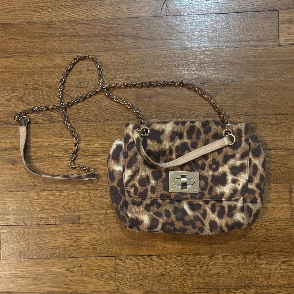 Chico’s Animal Print Crossbody Bag, Great Condition!